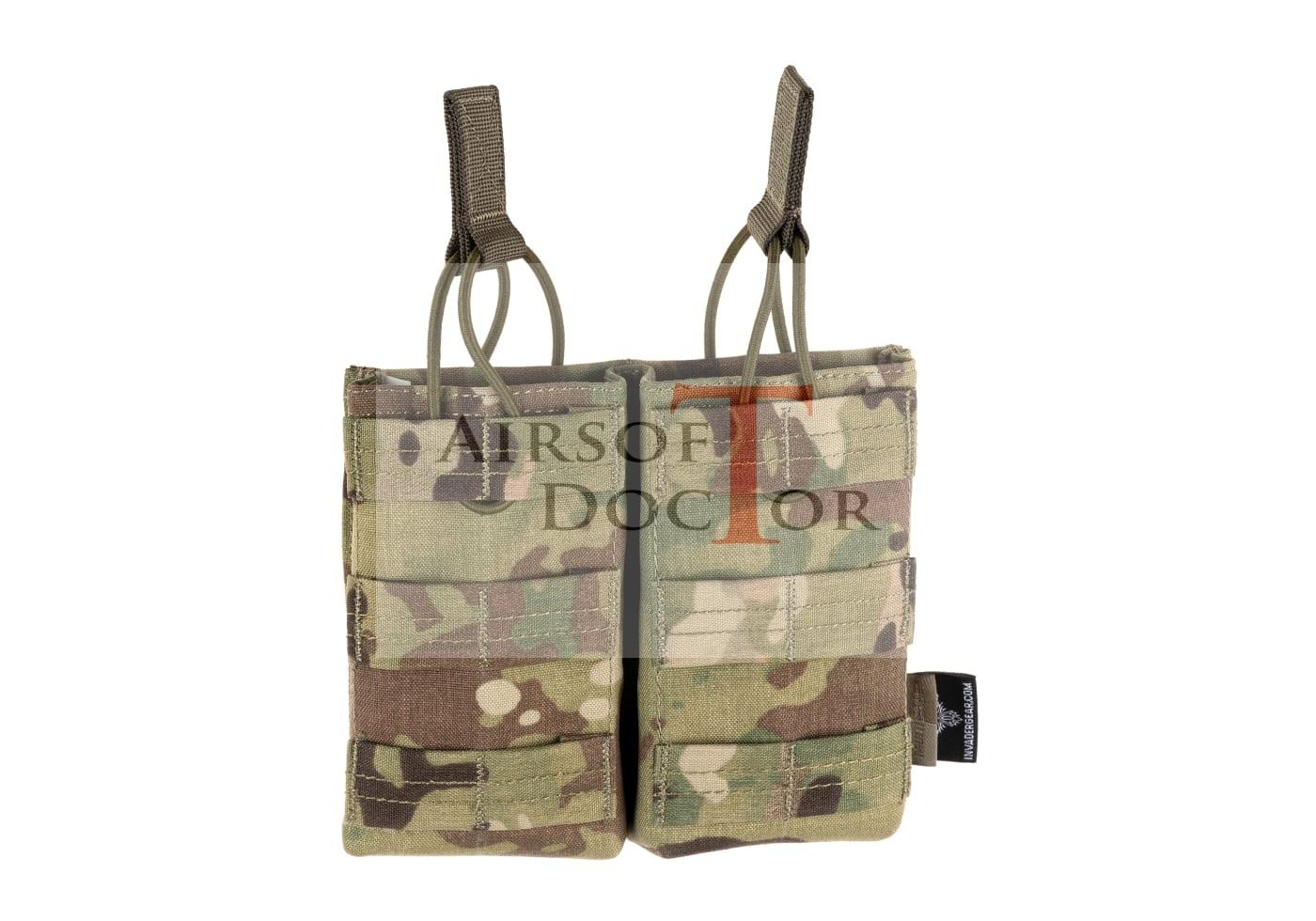 Invader Gear 5.56 Double Direct Action Mag Pouch - Multicam