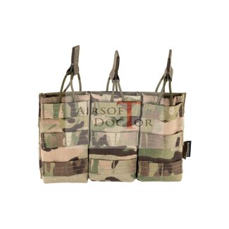 Invader Gear 5.56 Triple Direct Action Mag Pouch - Multicam
