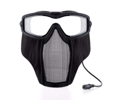 Mask Solutions Anti-Fog Full Face Mask 2.0 - Black