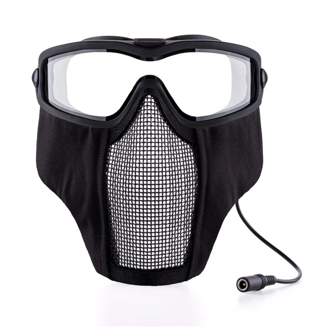 Mask Solutions Anti-Fog Full Face Mask 2.0 - Black