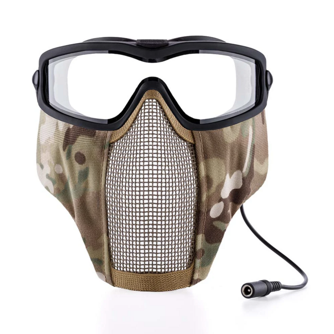 Mask Solutions Anti-Fog Full Face Mask 2.0 - Multicam