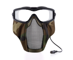 Mask Solutions Anti-Fog Full Face Mask 2.0 - Woodland