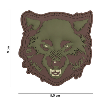 101 Inc. Patch - Wolf - PVC - OD