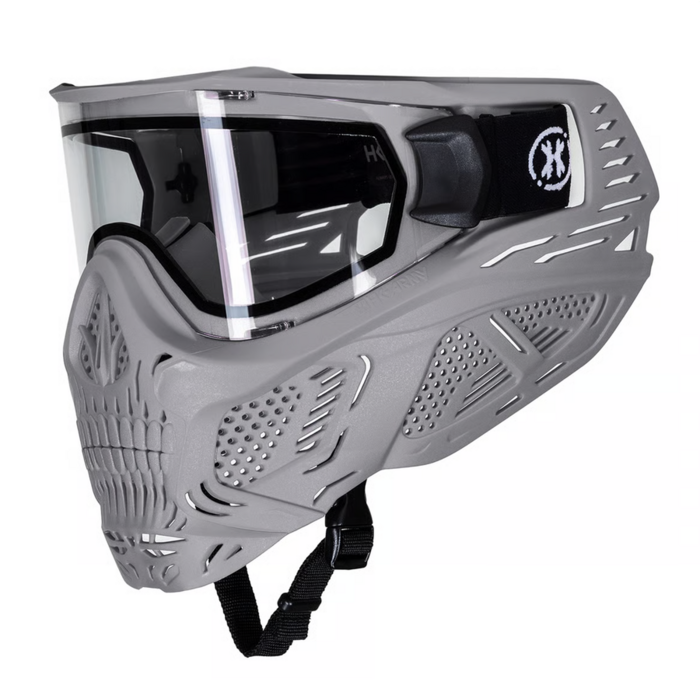 HK Army HSTL Skull Goggle - Grey/Clear Lens