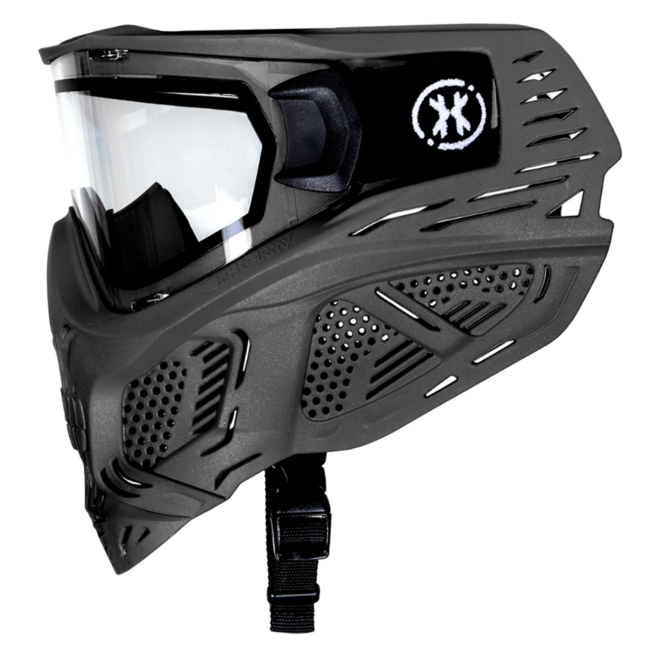 HK Army HSTL Skull Goggle - Black/Clear Lens