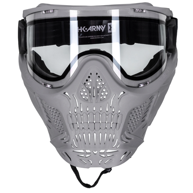 HK Army HSTL Skull Goggle - Grey/Clear Lens
