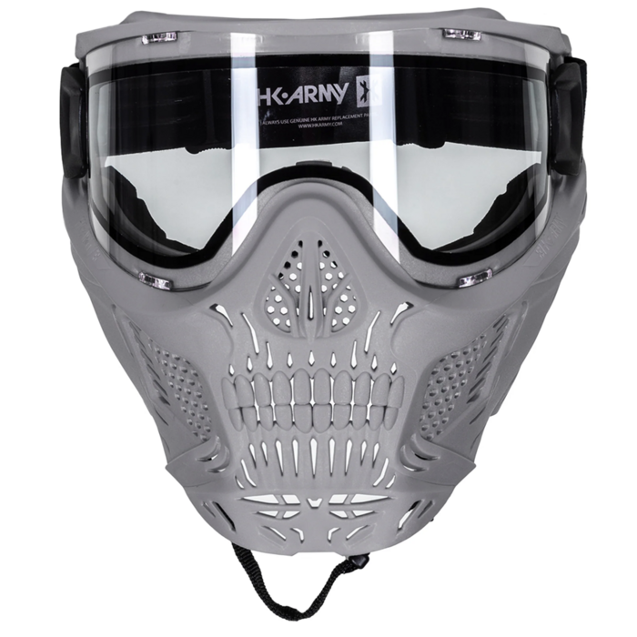 HK Army HSTL Skull Goggle - Grey/Clear Lens