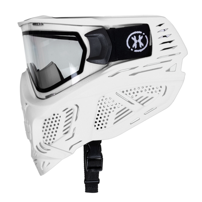 HK Army HSTL Skull Goggle - White/Clear Lens