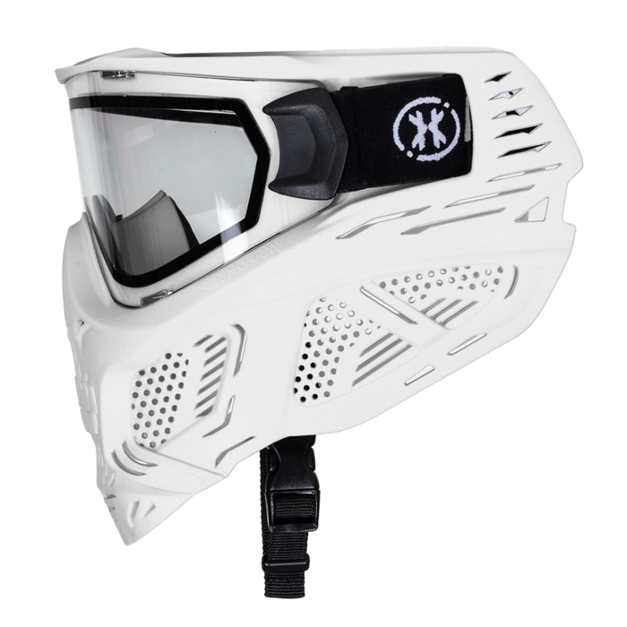 HK Army HSTL Skull Goggle - White/Clear Lens