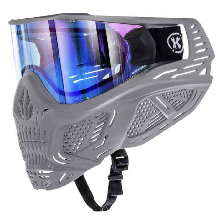 HK Army HSTL Skull Goggle "Crypt" - Grey/Ice Lens