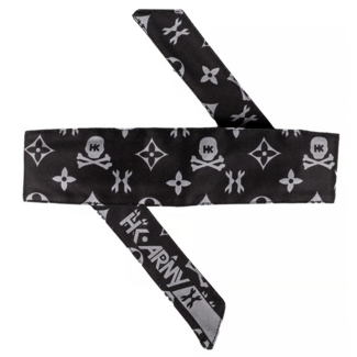HK Army Headband Monogram - Black/Grey
