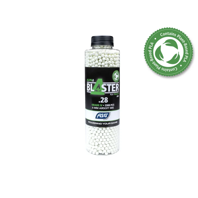ASG Alpha Blaster Tracer BB 0.28 - 3300pcs. - Green