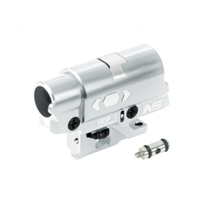 NexxSpeed CNC Aluminum Hopup Chamber  - Tokyo Marui Hi-Capa - Silver