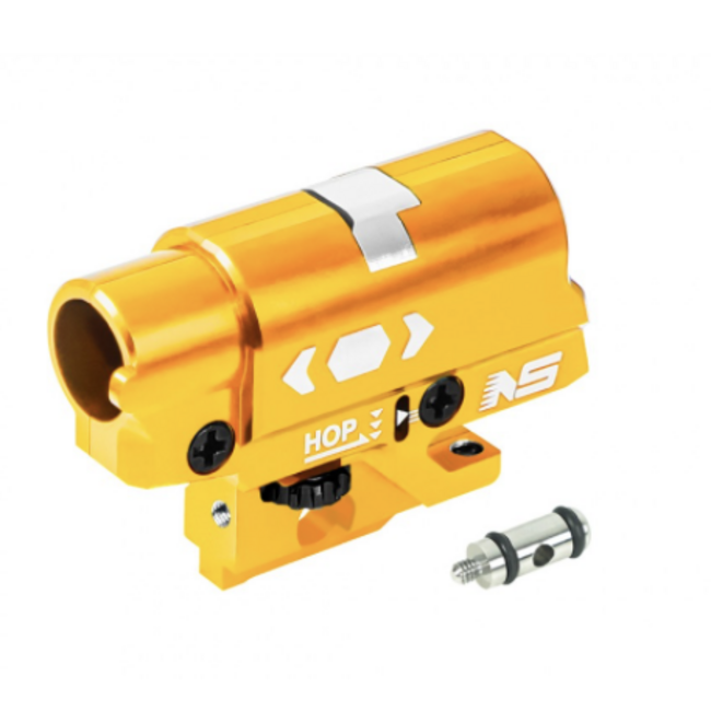 NexxSpeed CNC Aluminum Hopup Chamber  - Tokyo Marui Hi-Capa - Gold