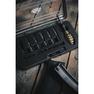 Gun Power Tool Grenade Style Valve Tool Kit - Tan