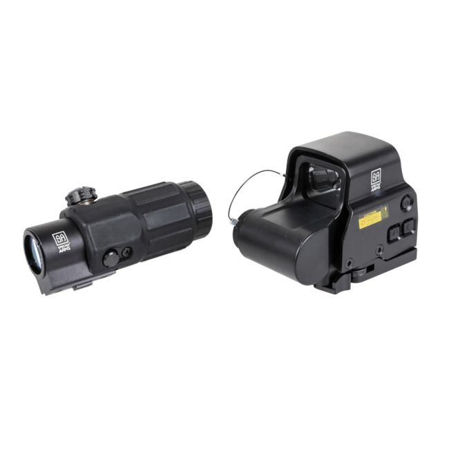 Specna Arms CORE™ Magnifier QD Scope + Holo V2 Red Dot Sight Kit - Black