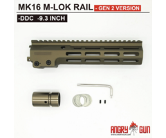 Angry Gun MK16 M-Lok Rail 9.3" - Tan