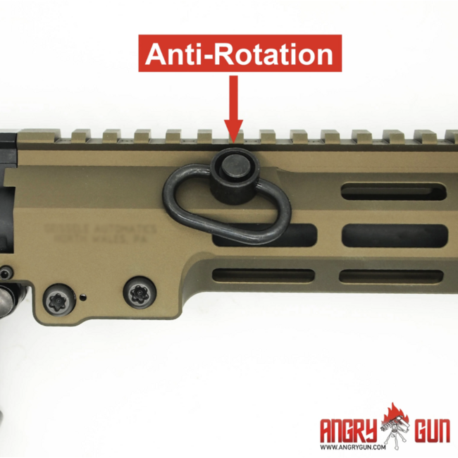 Angry Gun MK16 M-Lok Rail 9.3" - Tan