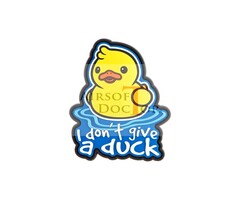 JTG Patch - I Don't give a duck - pvc