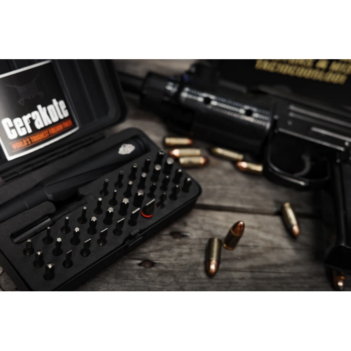 Gun Power Tool .50 Bullet Style Standard Screwdriver Set