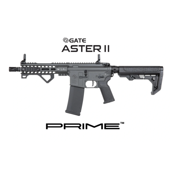 Specna Arms RRA & SI SA-P17 PRIME™ Light Ops Stock BLDC Aster II - Chaos Grey