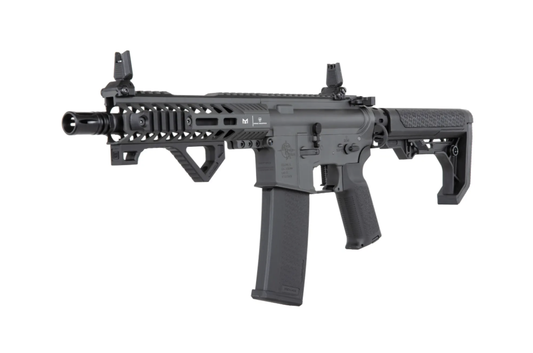 Specna Arms RRA & SI SA-P17 PRIME™ Light Ops Stock BLDC Aster II - Chaos Grey