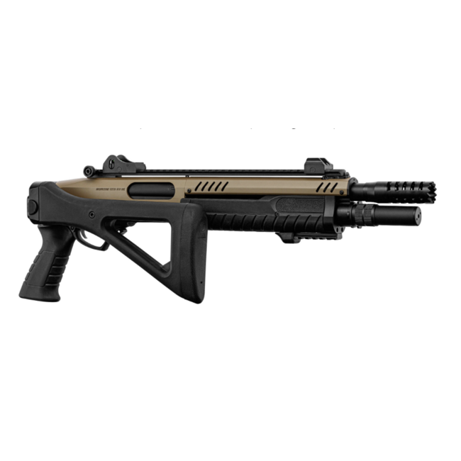 BO Manufacture FABARM STF12 Compact Pump Gas Shotgun  - Tan