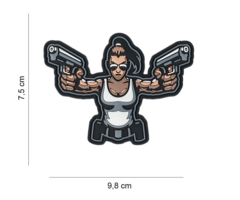 101 Inc. Patch - Gun Girl - PVC