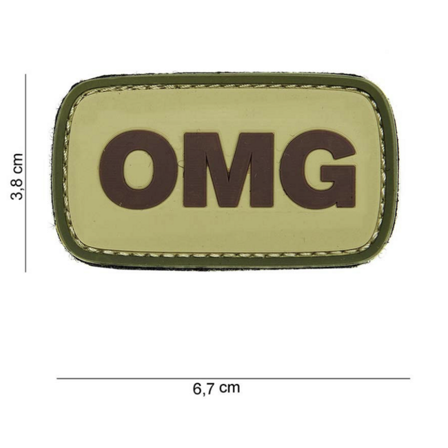 101 Inc. Patch - OMG - PVC
