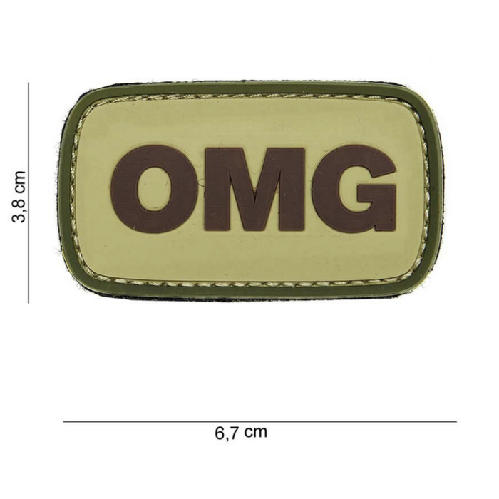 101 Inc. Patch - OMG - PVC