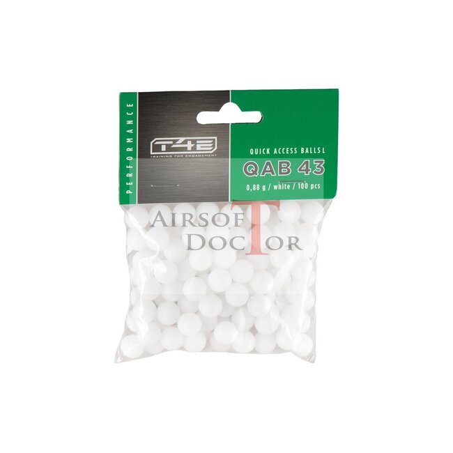 T4E .43 Performance QAB 43 Balls 0.88g 100rds