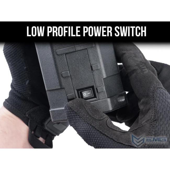 EMG AUTOBOT Electric Speedloader 1400rds - Black + Storage Base