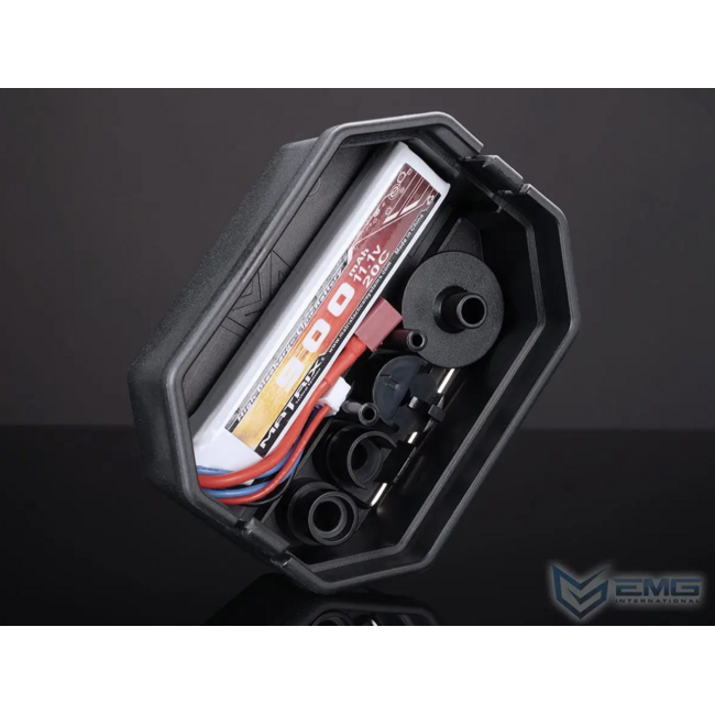 EMG AUTOBOT Electric Speedloader 1400rds - Black + Storage Base