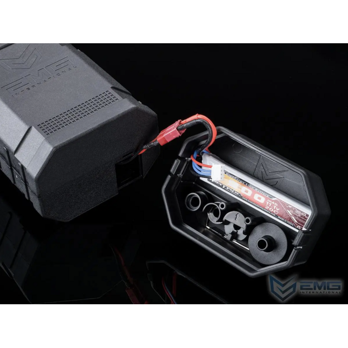 EMG AUTOBOT Electric Speedloader 1400rds - Black + Storage Base