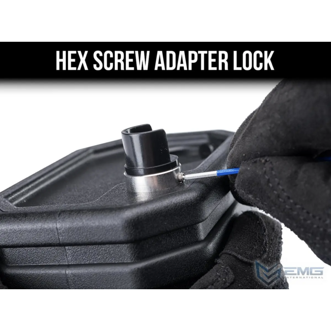 EMG AUTOBOT Electric Speedloader 1400rds - Blue + Storage Base