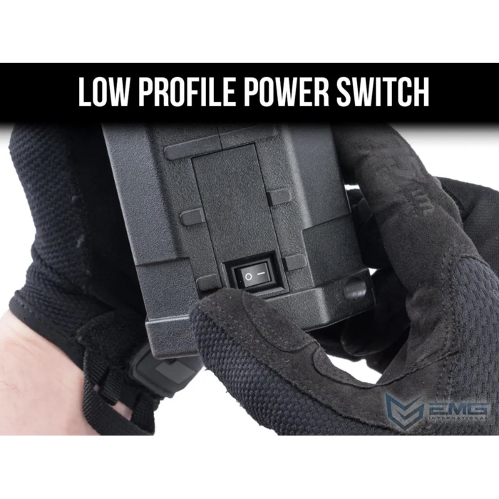 EMG AUTOBOT Electric Speedloader 1400rds - Blue + Storage Base