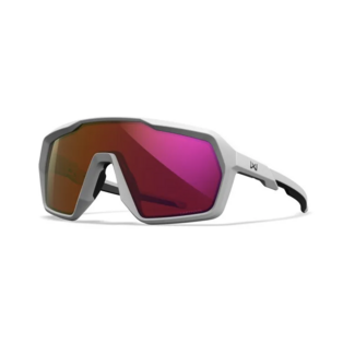 WileyX Citadel - Polished White/Captivate Red Mirror Lens