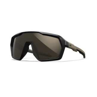 WileyX Citadel - Matte Black-Tan/Captivate Tungsten Mirror Lens