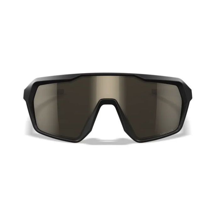 WileyX Citadel - Matte Black-Tan/Captivate Tungsten Mirror Lens