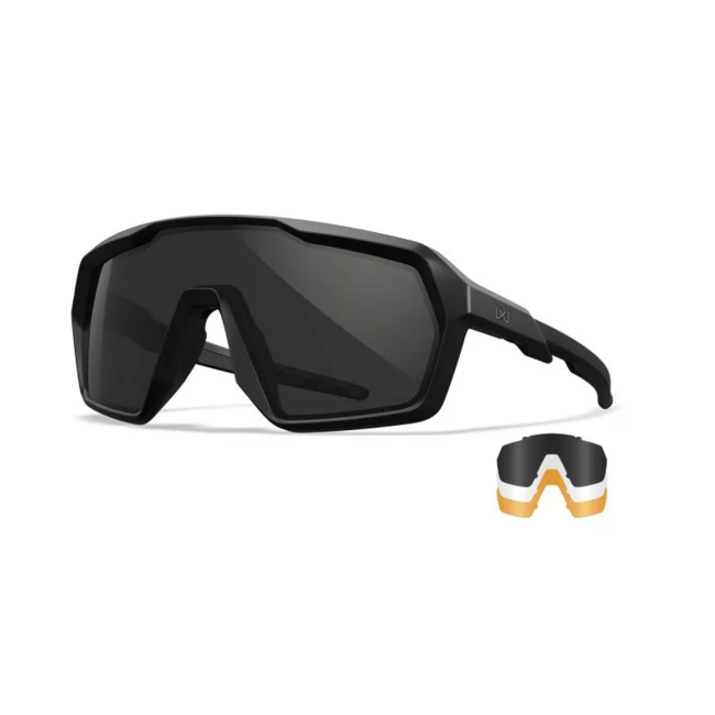 WileyX Citadel - 3 lens kit - Black Frame