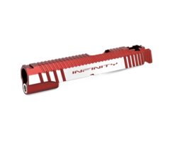 Gunsmith Bro's Infinity Retro Slide | 5.1 - Silver / Red