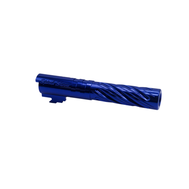 Dr. Black 5.1 Aluminium Outer Barrel - Spiral Storm Dark Blue