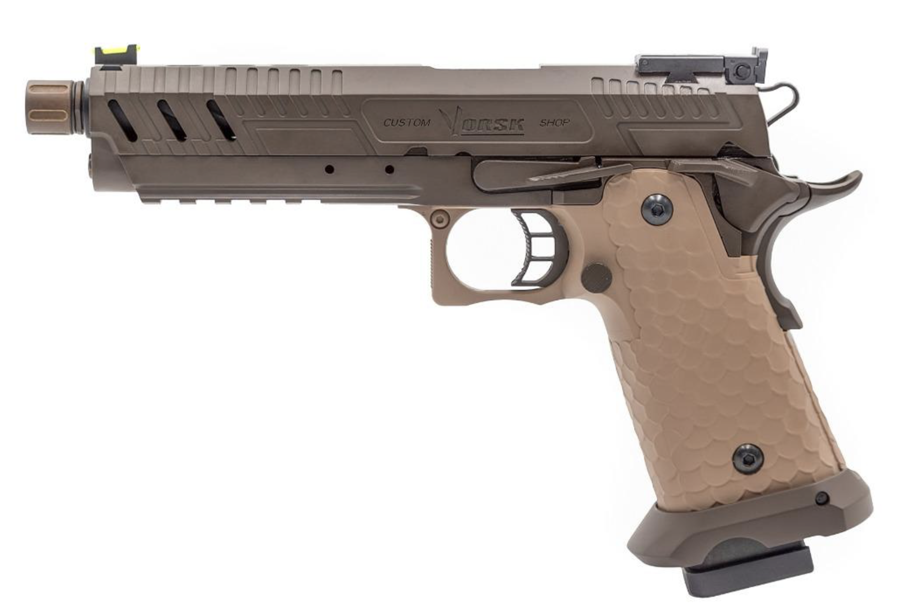 Vorsk Hi-Capa CS GBB - Vengeance Tan/ Bronze