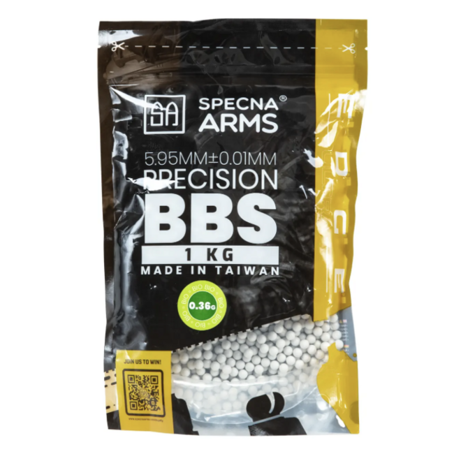 Specna Arms Bio BB EDGE ULTRA 0.36 1kg - White