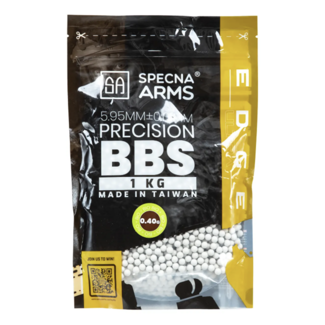 Specna Arms Bio BB EDGE ULTRA 0.40 1kg - White