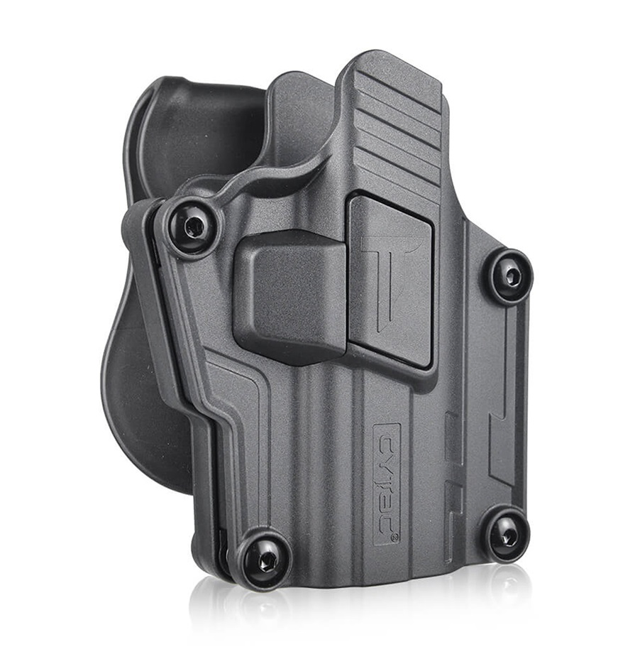 Cytac Mega-Fit paddle Holster G2 Rechts - Black