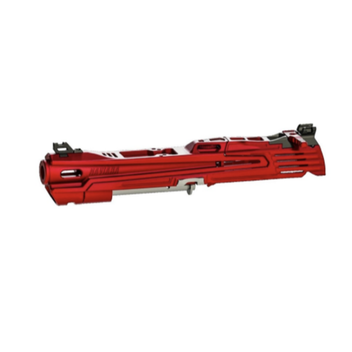 CTM Airsoft NAVIARA Hi-Capa 5.1 Split Slide - Red