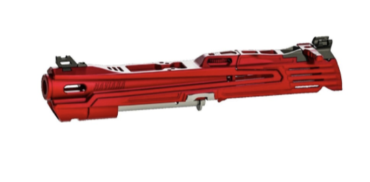 CTM Airsoft NAVIARA Hi-Capa 5.1 Split Slide - Red