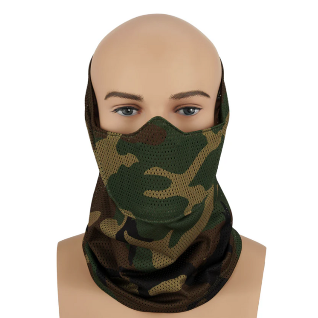 Cygnus Armory Face Warrior Defender - Woodland
