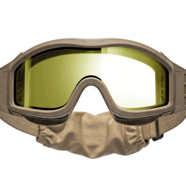 HK Army BSX - Tango Goggle - Tan - 3lenses